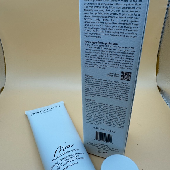 Nib dolce glow by isabel Alysa‘Mia’ instant body glow 4oz - Picture 4 of 7
